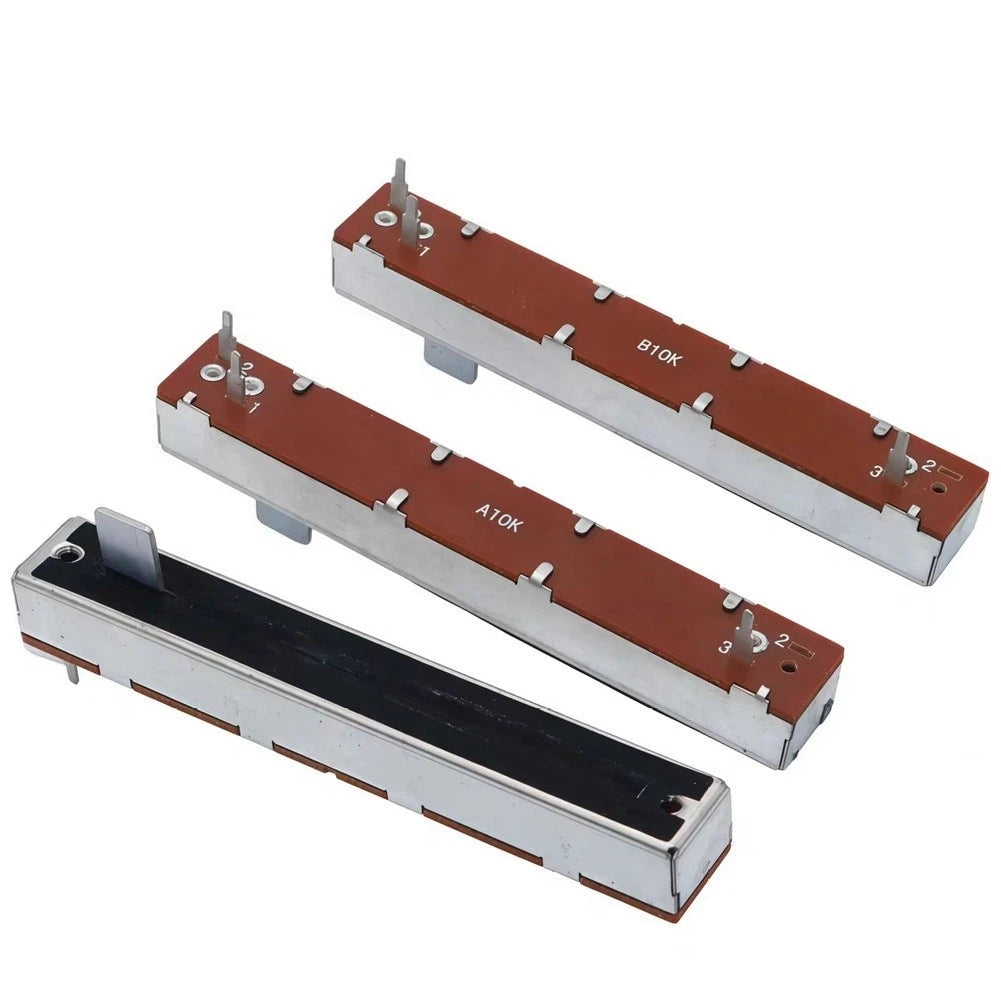 3 Pin Slide Potentiometer for - 88mm, 10mm Shaft Length