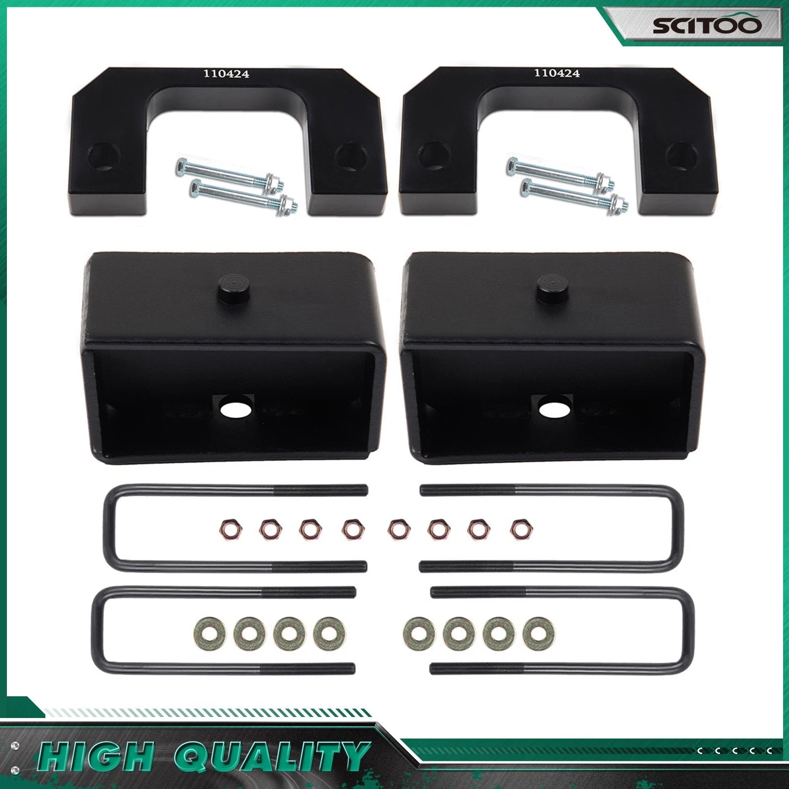 4X 1" Front 2" Rear Leveling Lift Kit for Chevrolet Silverado GMC Sierra (2007–2019)
