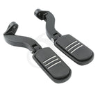 Passenger Foot Pegs Pedals Bracket for Harley Touring Road Glide (1993–2025)