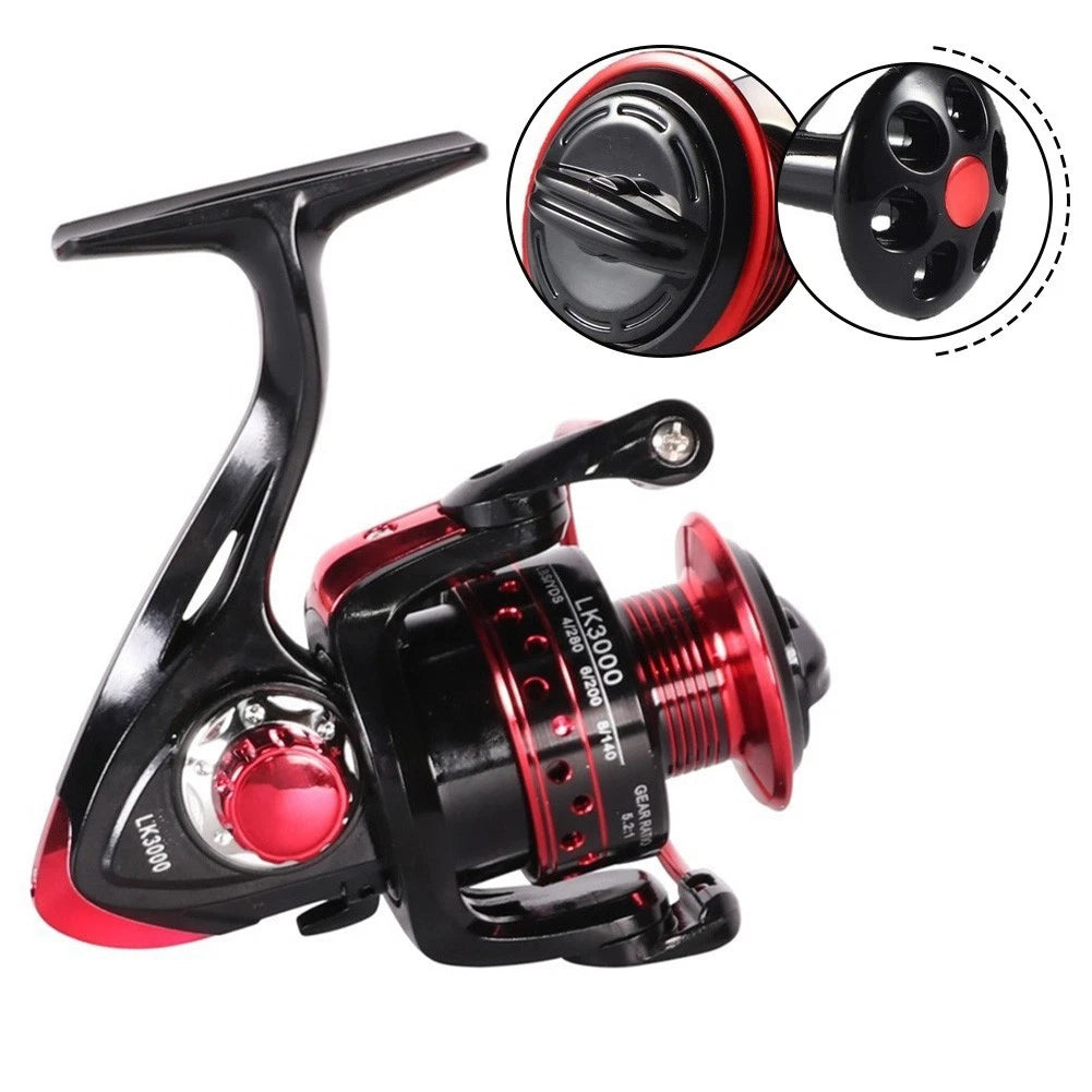 Fishing Reel with Shielded Stainless Steel Bearings for Aluminum Spool