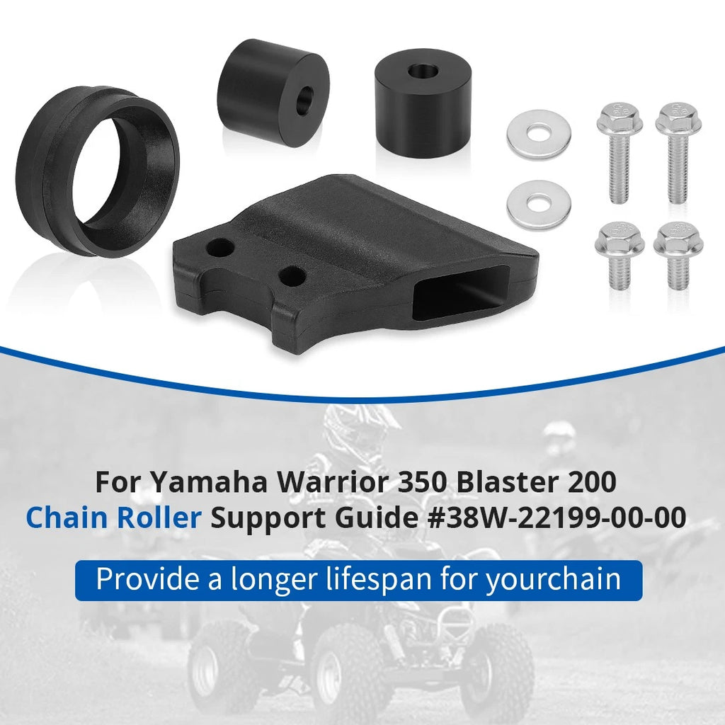 Black Chain Guide Support Slider for Yamaha Blaster YFS200 (1988–2006) 38W-22199-00-00