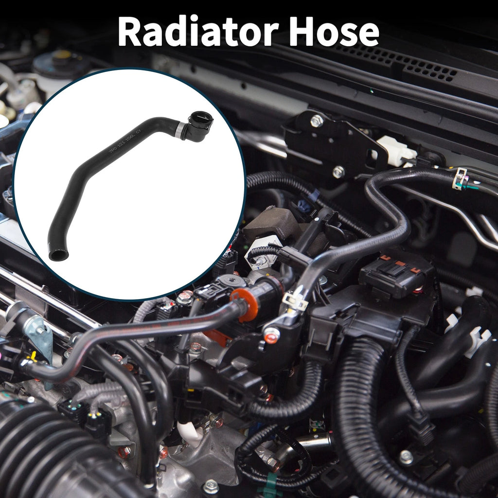 Radiator Hose Coolant Pipe for Volkswagen Touareg 3.0L (2011–2018) Black Plastic