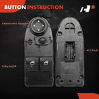 Power Window Switch for BMW 328i 328xi 335i 335xi M3 (2007–2013)