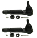 Set of 2 Outer Steering Tie Rod Ends Moog for Ford Mustang Mercury Cougar