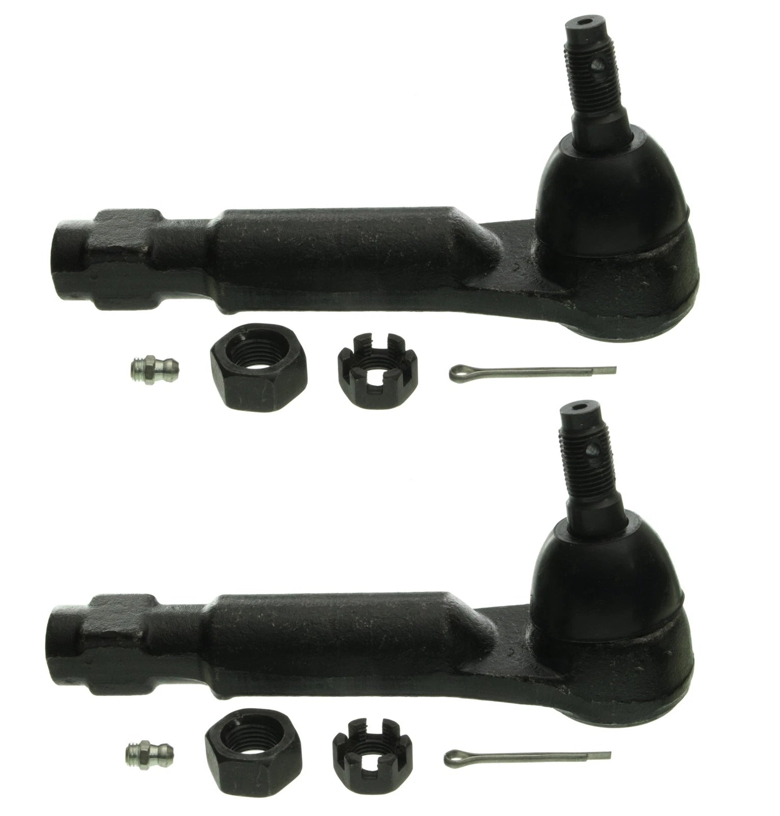 Set of 2 Outer Steering Tie Rod Ends Moog for Ford Mustang Mercury Cougar