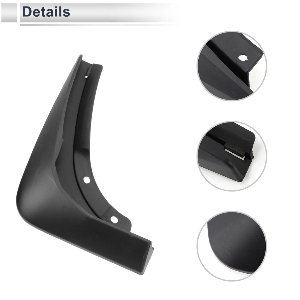 Set of 2 Mud Flaps Splash Guards for Audi A8 Sport (2018–2023)