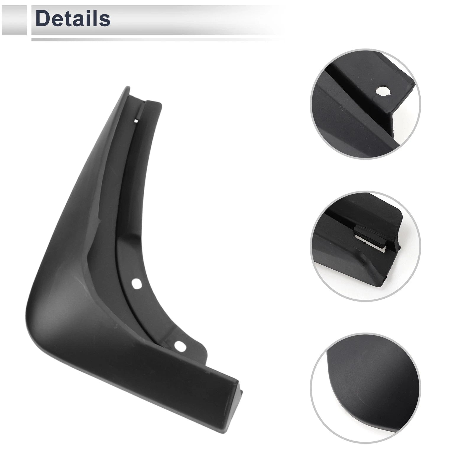 Set of 2 Mud Flaps Splash Guards for Audi A8 Sport (2018–2023)