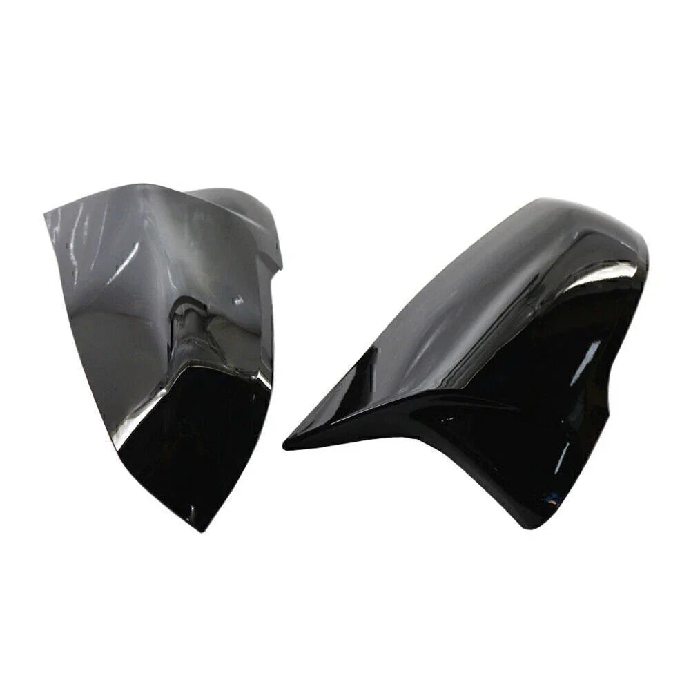 ABS Gloss Black Rear View Mirror Covers for BMW X1 F48 F49 (2016-2019)