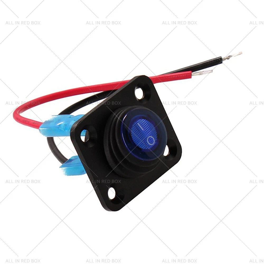 1 Gang Toggle Rocker Switch Panel for Boat Caravan Truck (12V)