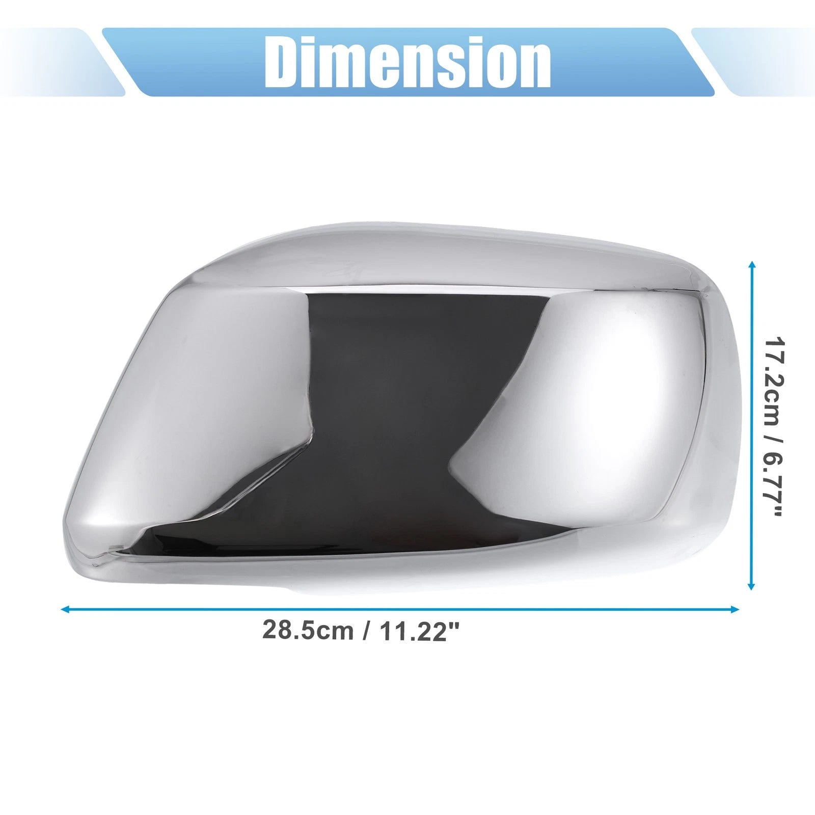 1 Pair Chrome Mirror Covers for Nissan Frontier 