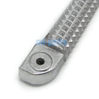 Silver Rear Footrest Pegs for Yamaha YZF R6 (1999–2020)