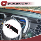 Dashboard Cover Mat for Suzuki Hustler MR52S MR92S (2020–2021) Black Red