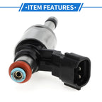 Fuel Injector No. 1660000Q2A for Nissan Qashqai 1.2 DIG-T (2013) 1 Pc Black