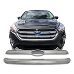 2pc Front Grille Overlay Replacement for 2016–2019 Ford Escape