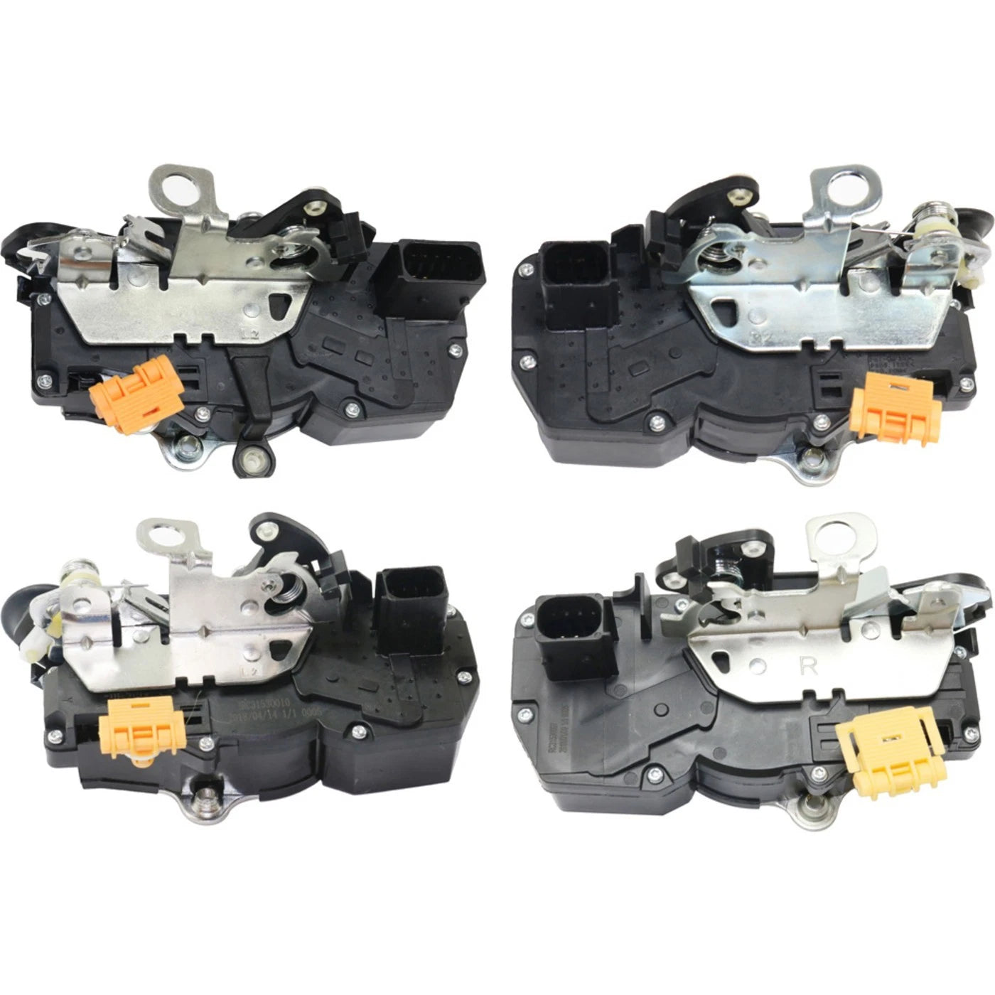 Set of 2 Front and Rear Door Lock Actuators for Chevrolet Malibu/Aura