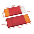 Rear Tail Light Lens for Peugeot Boxer, Citroen, Fiat Ducato (2006-2023)