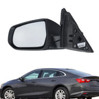 Driver Side Power Heated Blind Spot Mirror for Chevy Malibu (2016–2019) 7 Pin