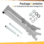 Extended Rear Swing Arm for Yamaha Banshee 350 YFZ350 (1997–2006) Chrome 2GU-22110-01-UJ
