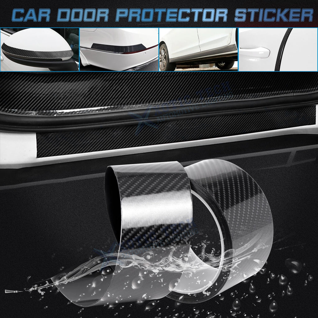3M Door Protector Sill Scuff Cover for Car (5D Carbon Fiber) 2010–2020