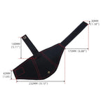 Suede Leather Bucket Seat Belt Holder for Universal Fit (All Years)