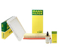 Mann Oil Air Paper Cabin Filter Service Kit for X166 GL550 (2013–2019)