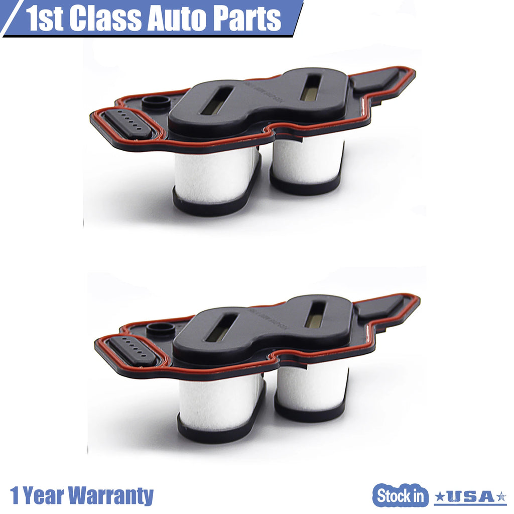 2X Engine Crankcase Breather for Ford F-350 F-450 F-550 Super Duty (2017–2018)