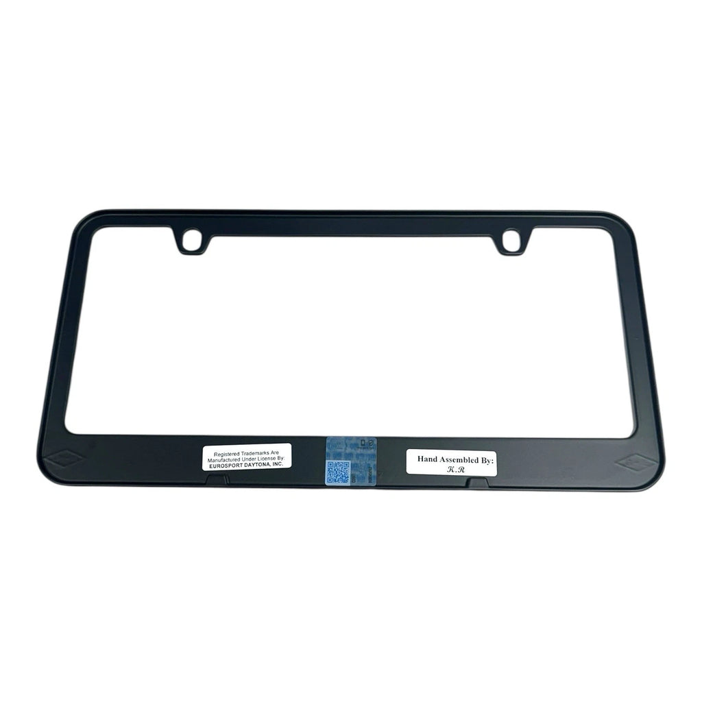 License Plate Frame Black for Chevrolet ZR2 (2017–2022)