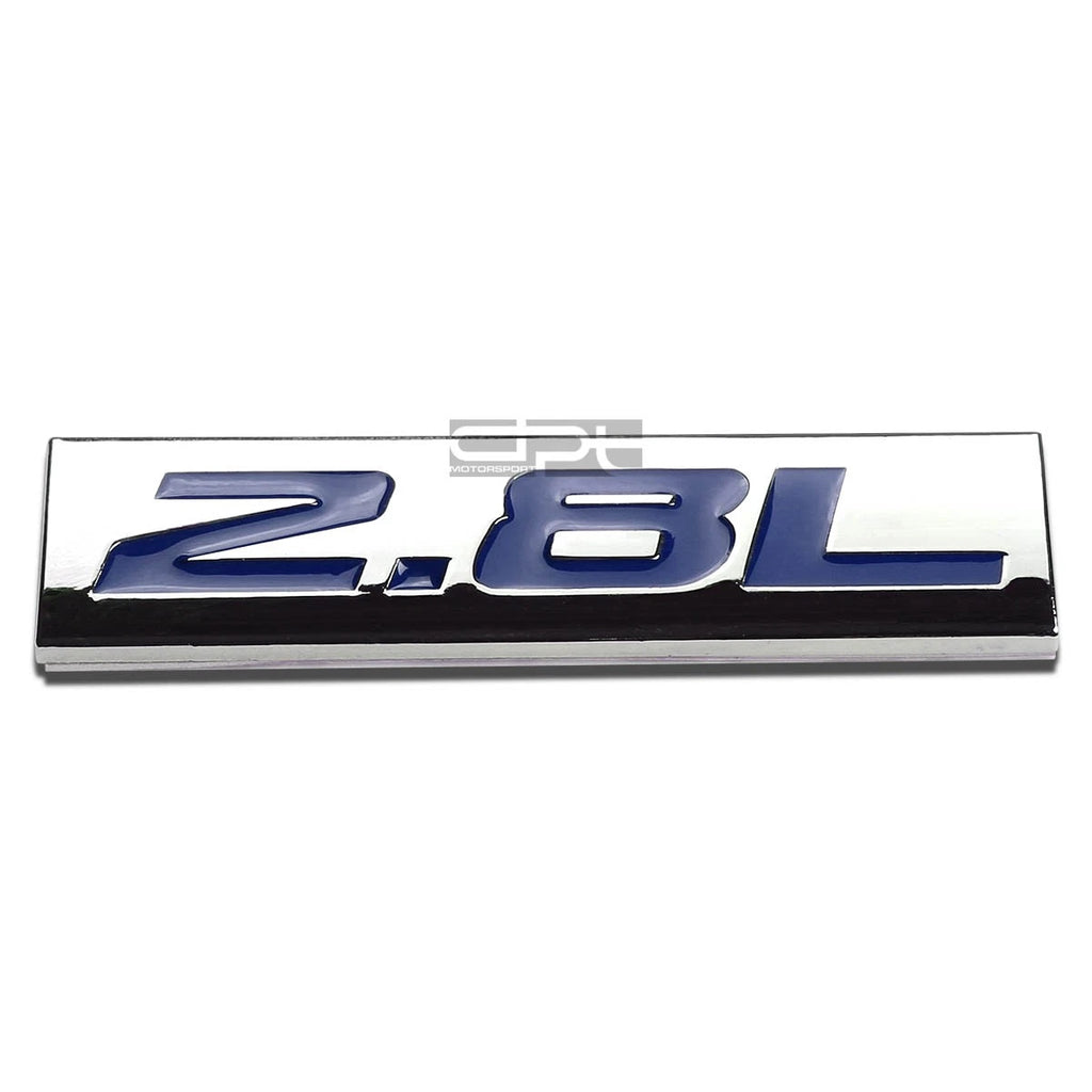 Polished Chrome Emblem Badge for 2.8L Engine (Fits )