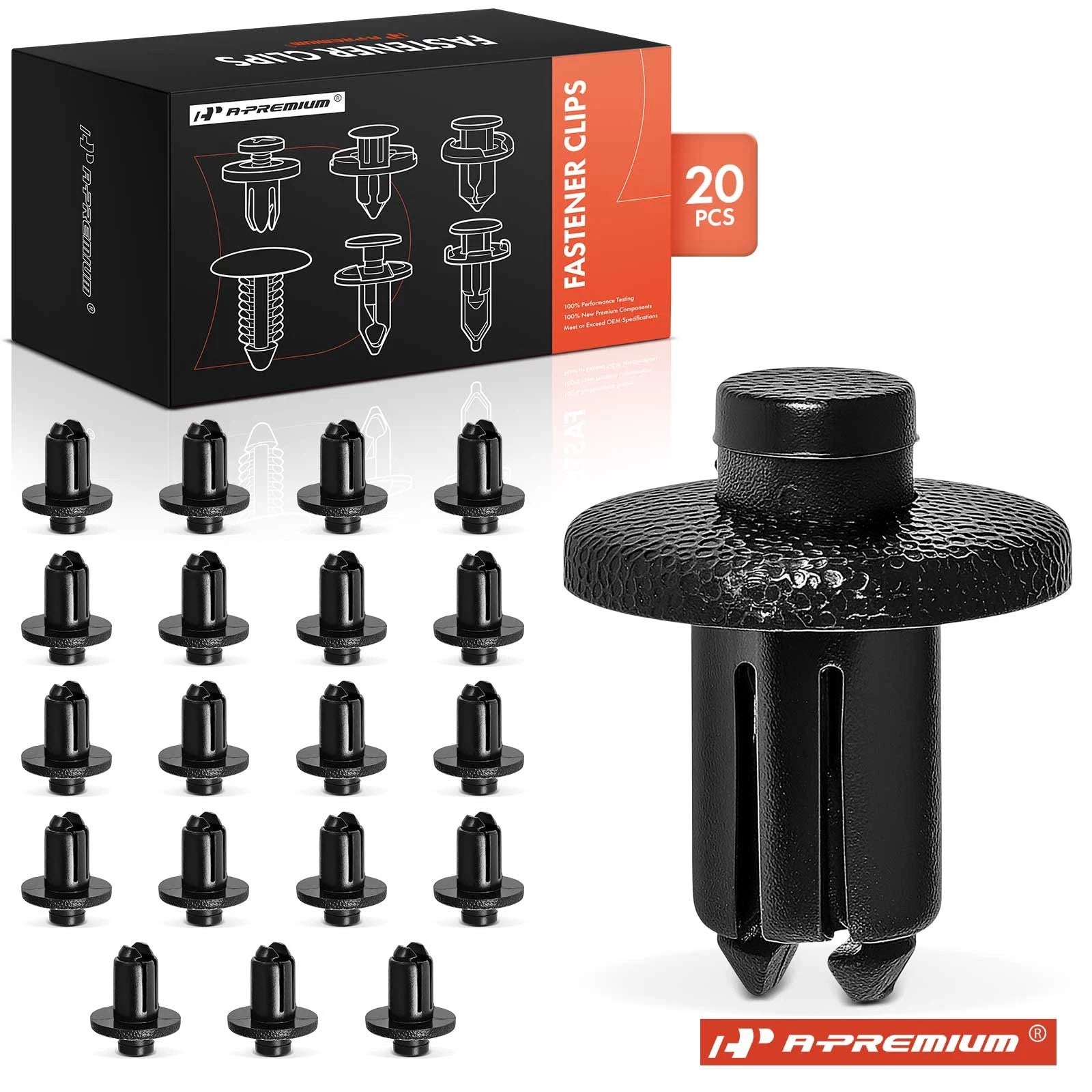 Bumper Cover & Wheel Housing Retainer Clips for Toyota (2010-2010)