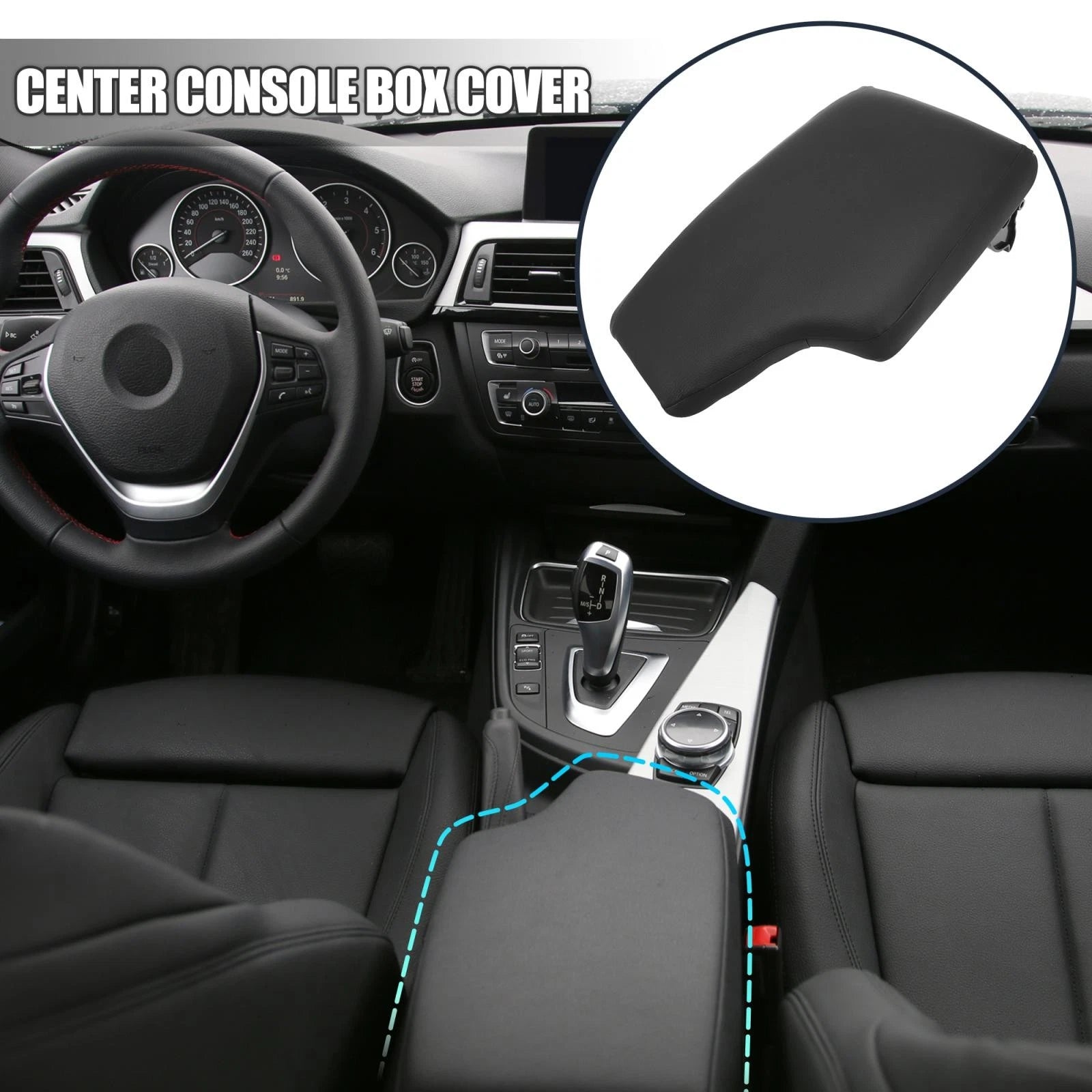 Center Console Armrest Panel Replacement 51169235453 for BMW 328i (2012–2016)
