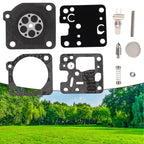 Carburetor Repair Kit for Zama RB-107 RB-K71 RB-K72 RB-K75 (Replacement)