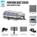 Waterproof Storage Cover for Crestliner 200 Rally V3 (2010–2023)