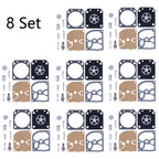 Set of 8 Carburetor Diaphragm Kit for Stihl 017 018 MS180 MS170