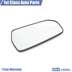 Rear View Mirror Glass + Backplate Left for Chevrolet Malibu (2016–2021) 23372271