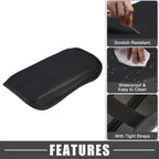Center Console Armrest Cover for Nissan Qashqai J12 (2021–2023) Black Blue