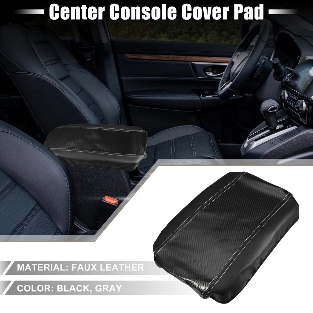 Center Console for Toyota Venza (2021–2023) Carbon Fiber Pattern Black Gray
