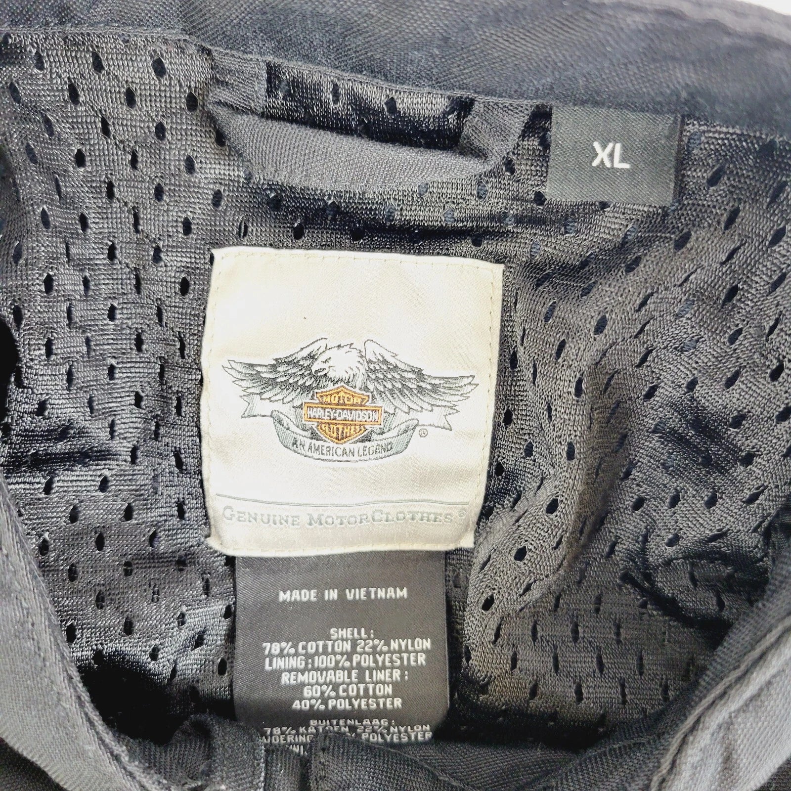 Women's Biker Jacket for Harley Davidson (XL)