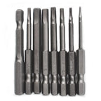 8 Piece Hex Head Allen Bit Set for Impact Driver Drill