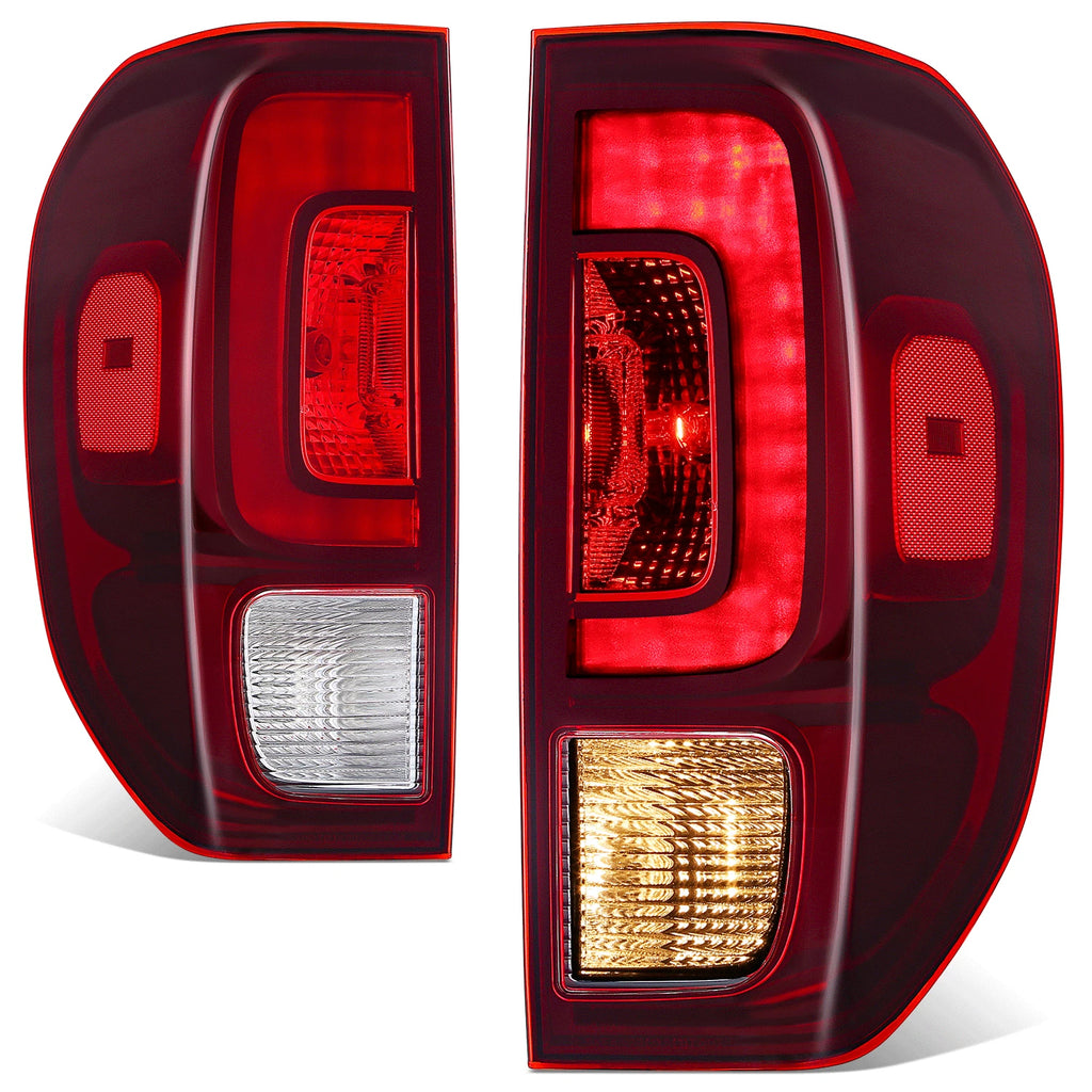 LED Taillights Assembly for Honda Ridgeline (2017–2023) OE Chrome Housing