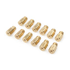 12Pcs Carburetor Main Jets for Mikuni VM TM Carb #90 - #200