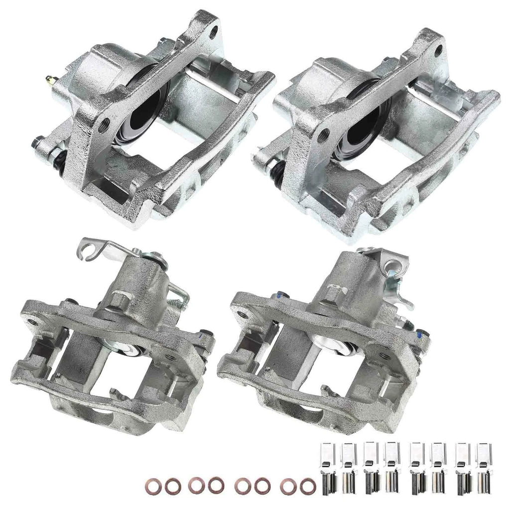 Set of 4 Brake Calipers for Dodge Grand Caravan (2008–2012)
