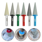 Resin Diamond Conical Burr 6mm Shank for Stone Sculpting (50150 Grit)