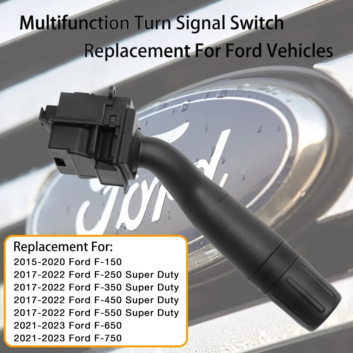 Turn Signal Wiper Switch for Ford F150/250/350/450/550 Super Duty (2015–2022) CBS2293