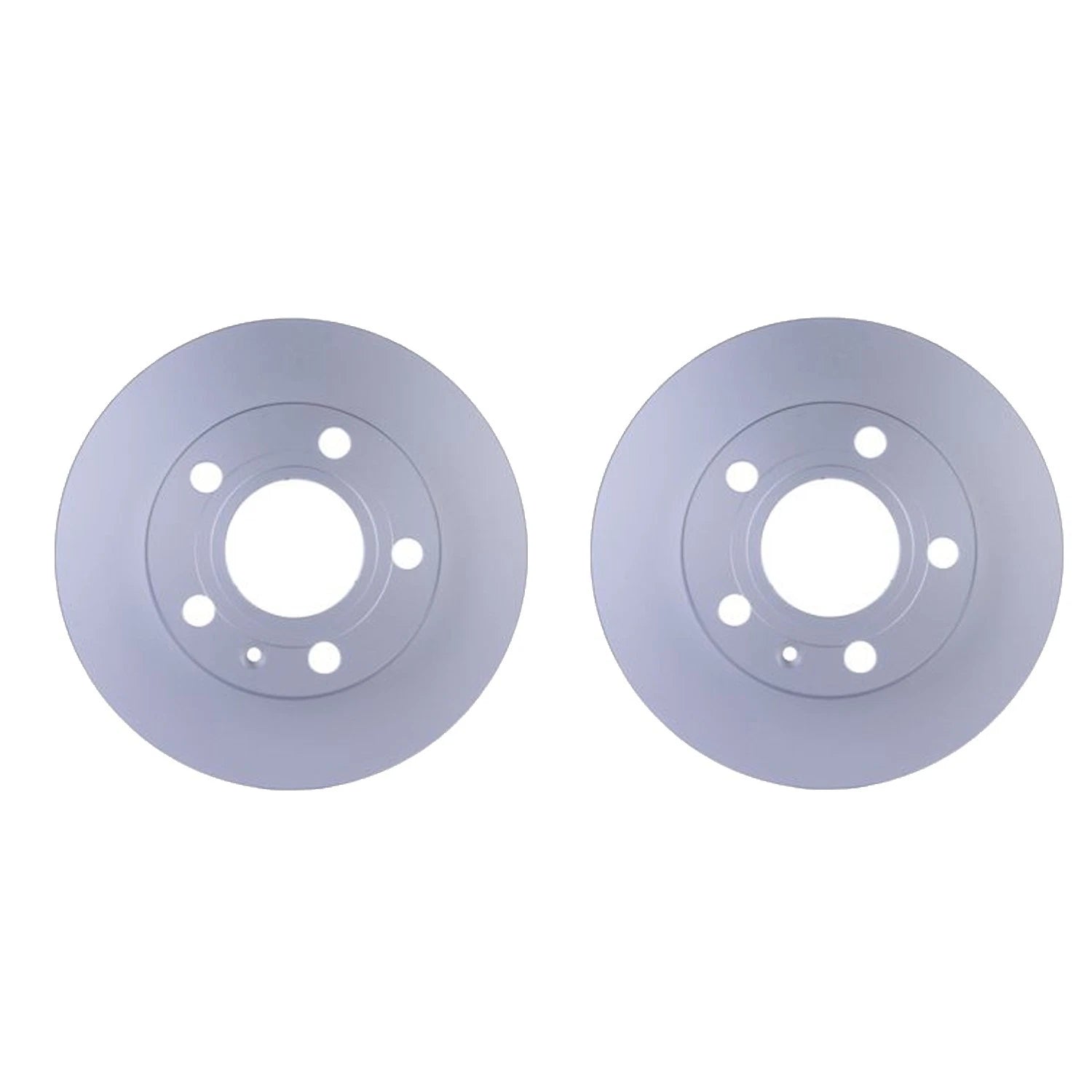 Set of 2 Rear Solid 245mm Disc Brake Rotors for Audi A4 Coupe Quattro