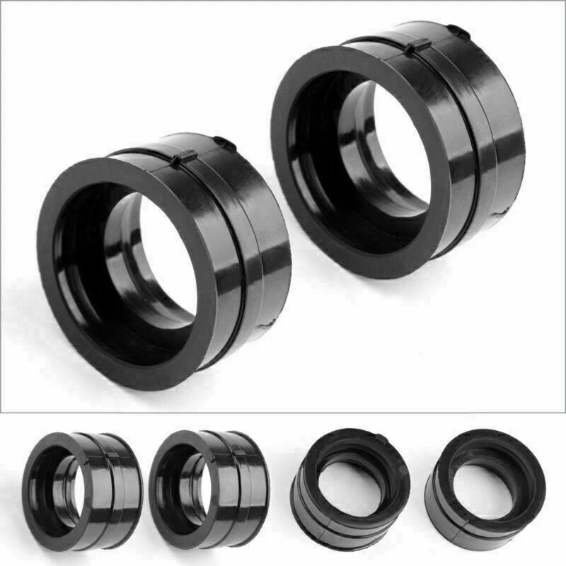 Set of 2 Carburetor Intake Manifold Rubber Boots for Kawasaki EJ 400/650 (2006–2008)
