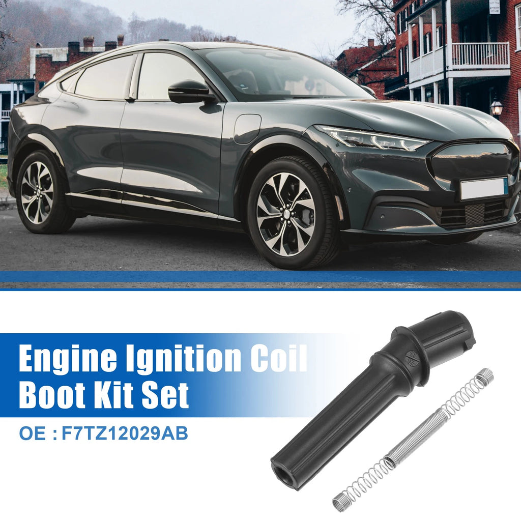 Set of 8 Engine Ignition Coil Boot Kit No.F7TZ12029BA for Ford F-450 Super Duty (1999–2007)