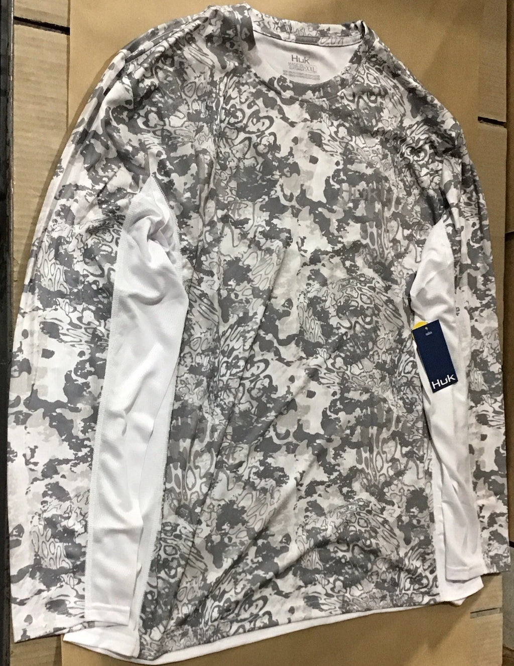 Huk Gear Icon X Tide Change LS for Hogs Back (XXL) H1200442-959-XXL