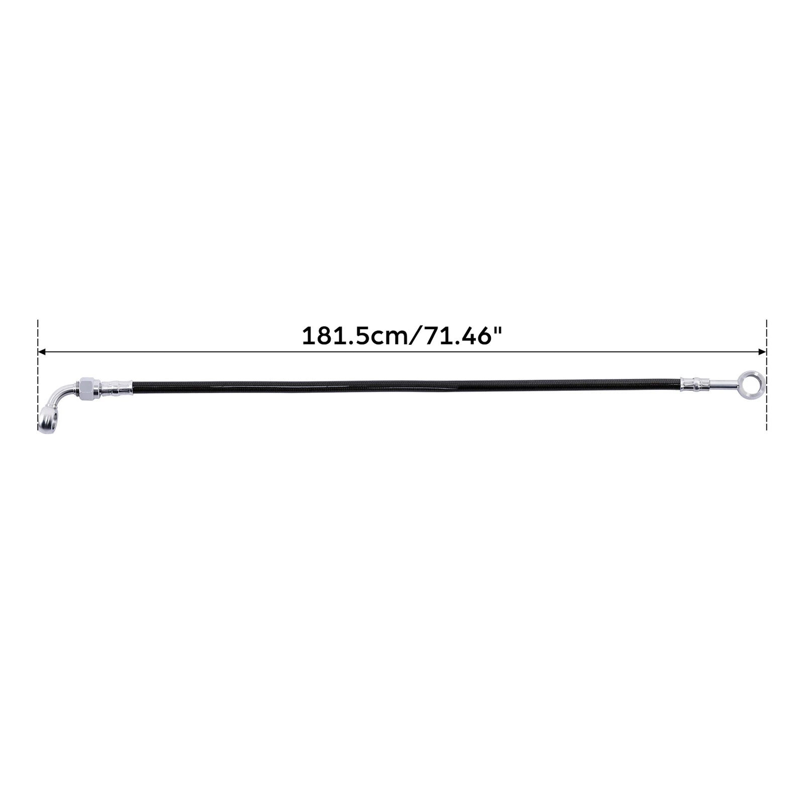 14'' Brake Cable Line Hose for Harley Touring Road King Glide (2014–2023)