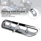 Fairing Vent Accent for Harley Touring Electra Street Trike Glide Ultra (2014–2022) Chrome