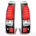 Red 3D LED Bar Tail Light for Chevy Silverado (2003–2007)